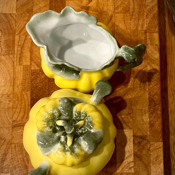 Anthropology Creamer and Sugar Pot - Picture 4 of 5